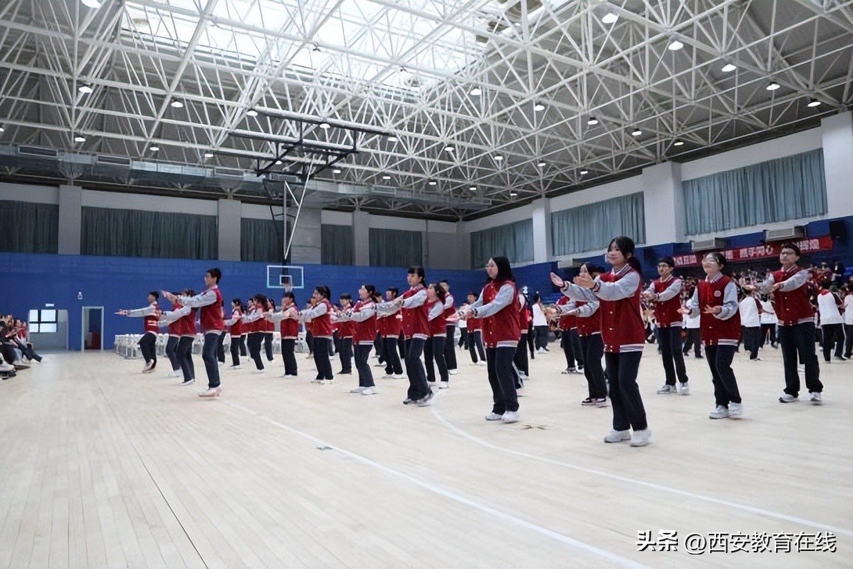 三操比赛初中,港务区陕师大附中陆港初级中学