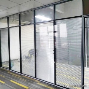 中空百叶玻璃隔断制作教程,双玻百叶玻璃隔断安装教程