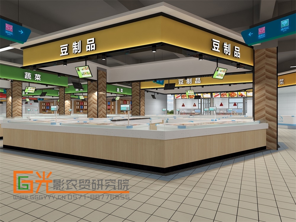 上海农贸市场豆制品摊位转让,农贸市场猪肉摊创意摊位设计