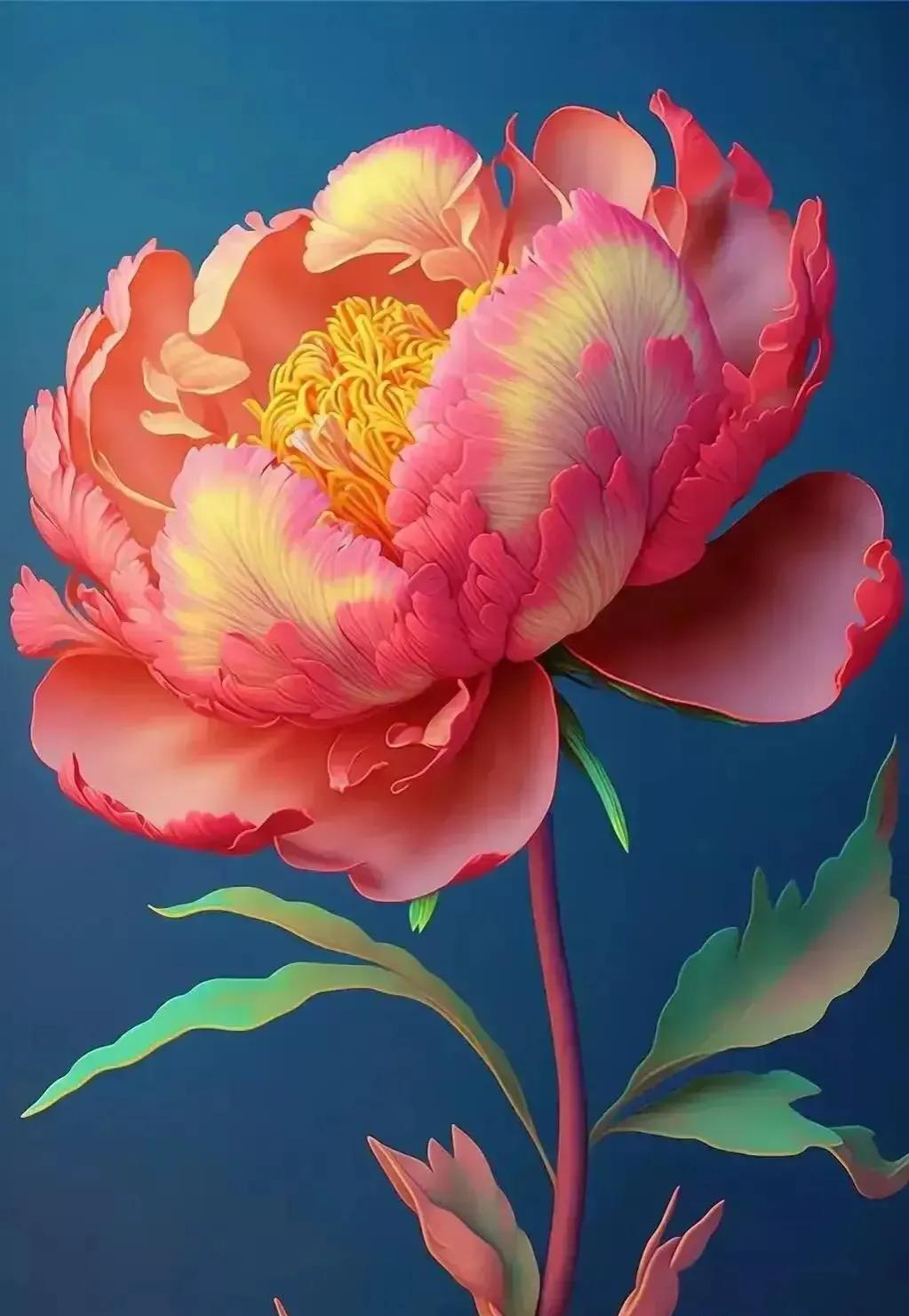 花朵盛开绚丽多彩让人赏心悦目,多姿多彩的花令人心情愉悦