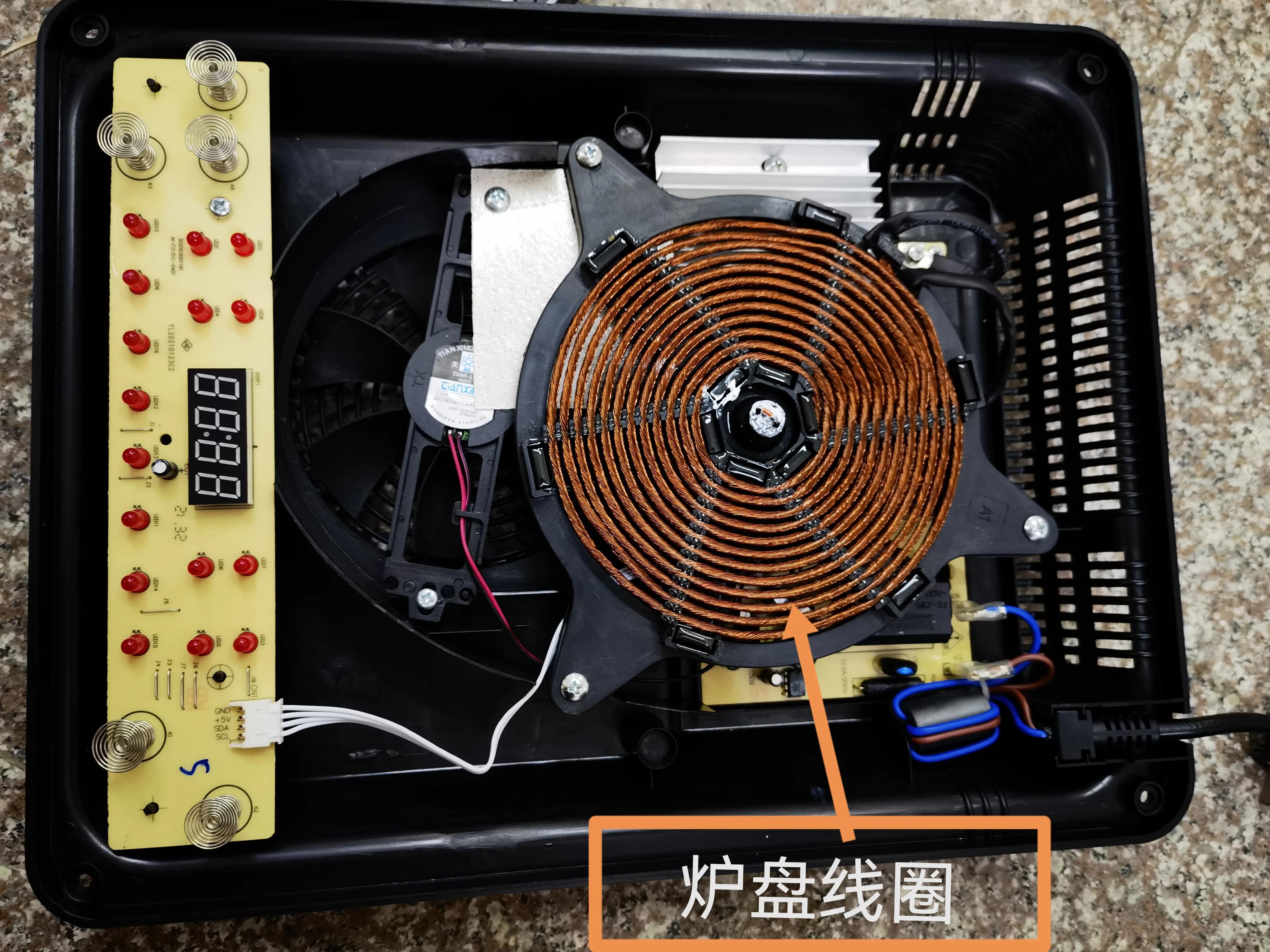 电磁炉调功率原理,电磁炉的加热自动停自动开