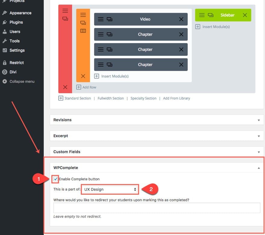 使用Divi创建在线学习管理,LMS网站