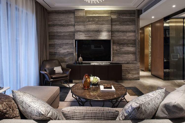 第一眼就很惊艳的电视背景墙,招财电视背景墙