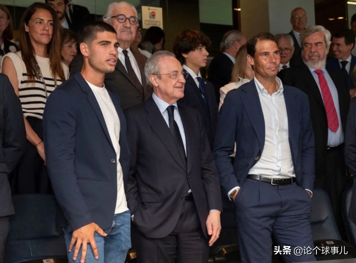 纳达尔有多爱皇马？想成为皇马主席，狂热粉丝，开球助兴