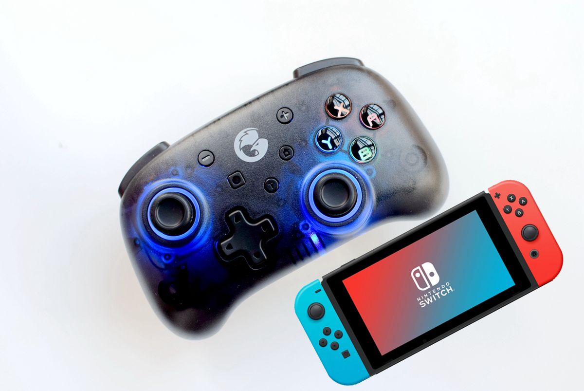 盖世小鸡t4mini,盖世小鸡t4w手柄有线测评