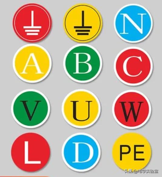 常见的电气标识有哪些,电气标识图讲解