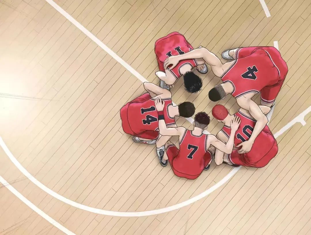 灌篮高手看哭,灌篮高手湘北五虎第一次高光时刻