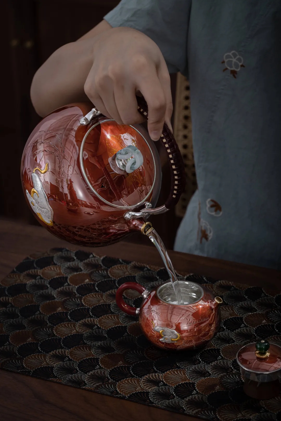 银壶不好打理,银壶干烧了怎么样保养