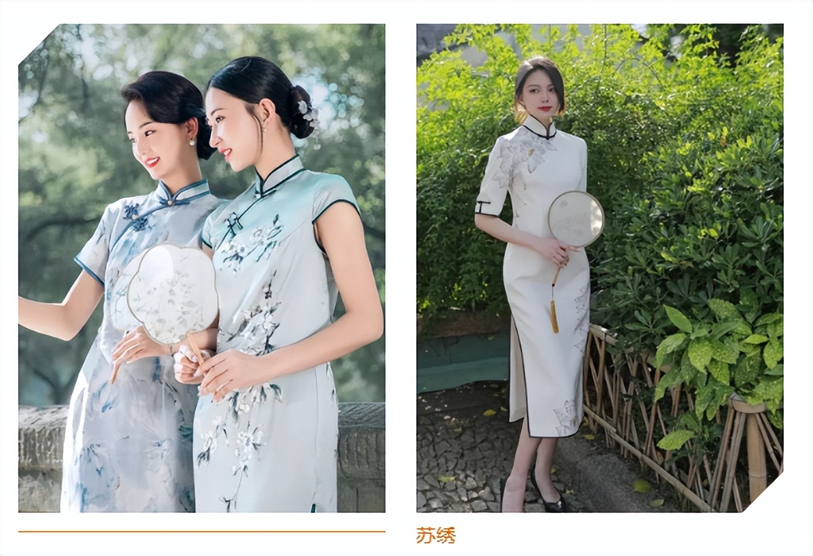 国潮旗袍和其它旗袍有什么不一样,中国式旗袍极具吸引力的东方美