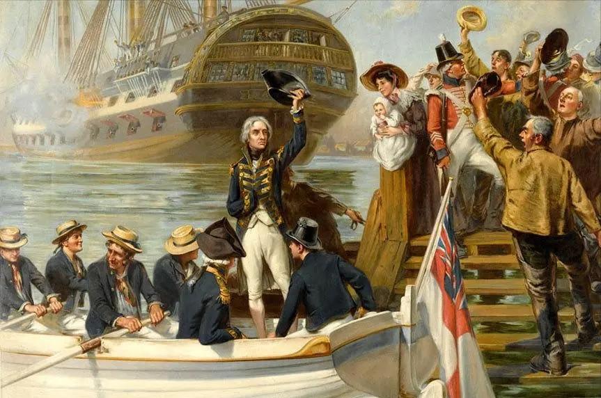 特拉法尔加海战后放弃进攻哪国,特拉法尔加角海战全过程