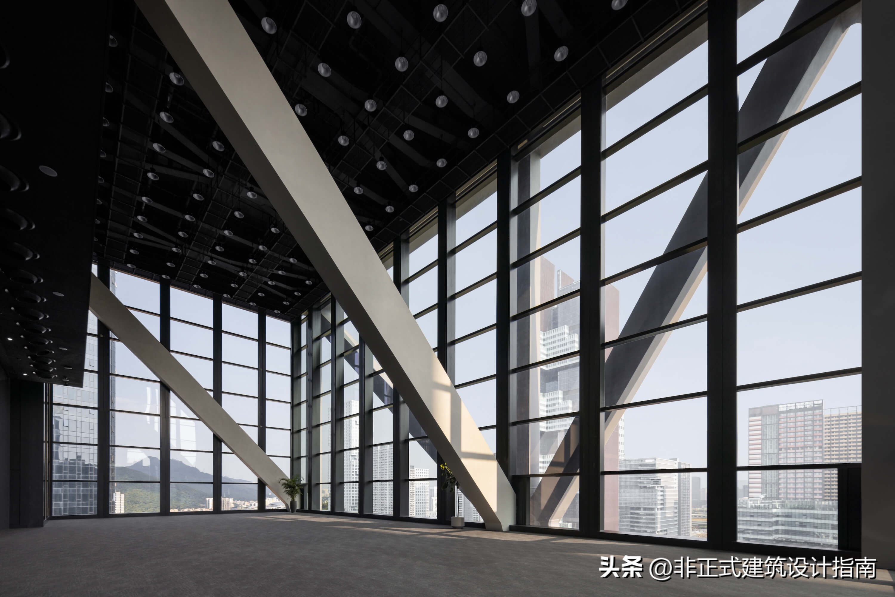 深圳大疆天空之城全球总部大厦,大疆总部天空之城结构设计