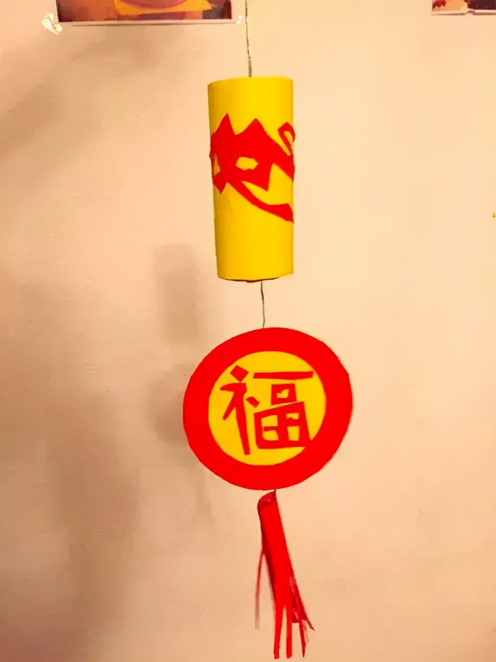幼师素材】新年手工制作（灯笼+爆竹烟花+中国龙）