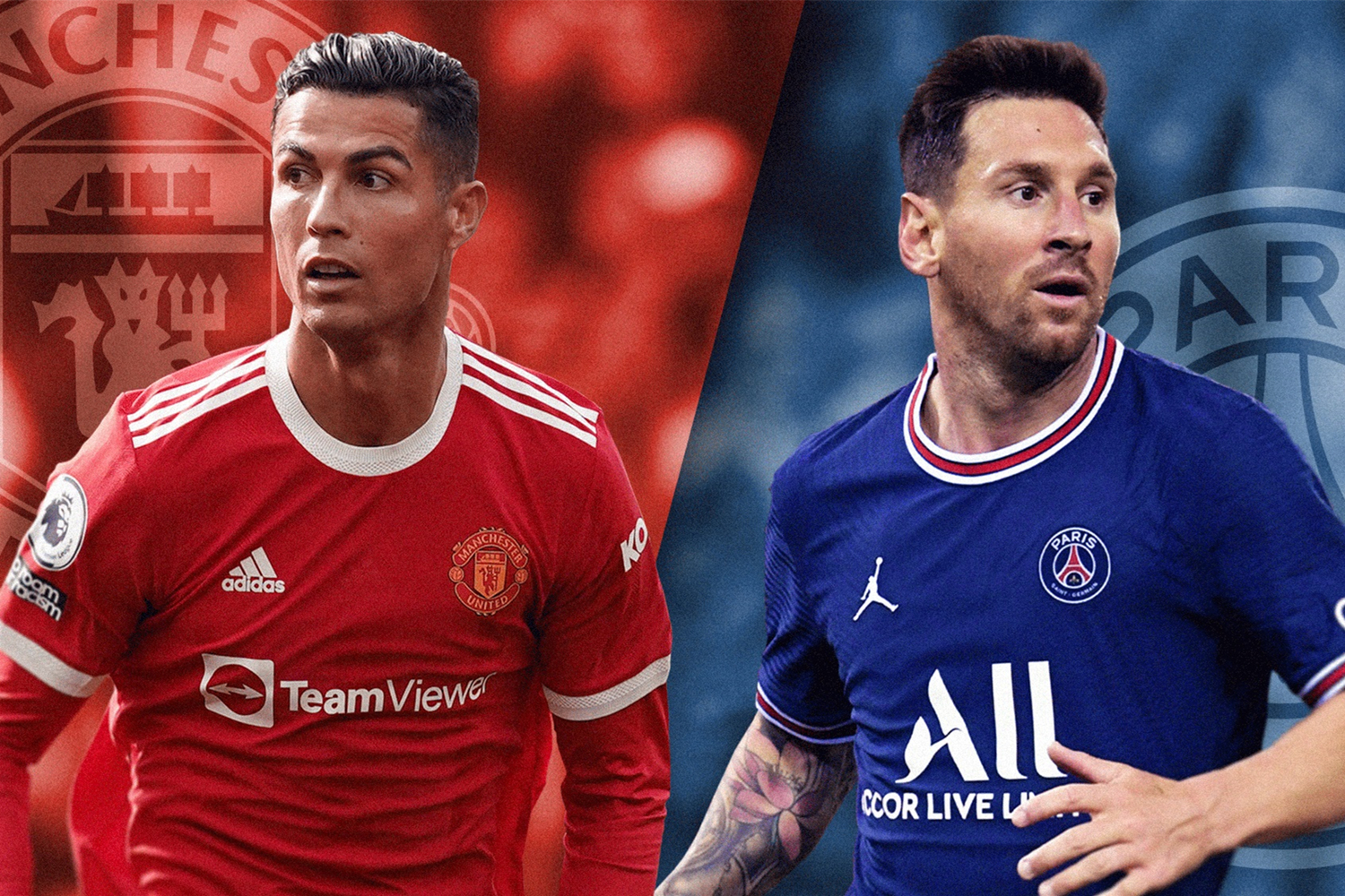 c罗不配,c罗是能跟梅西抗衡的普通人