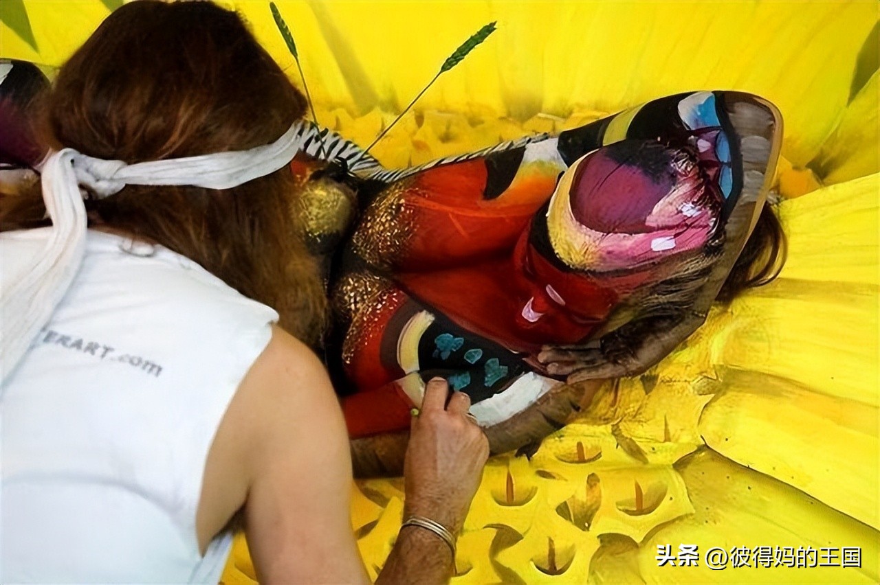 惊艳你的人体艺术！