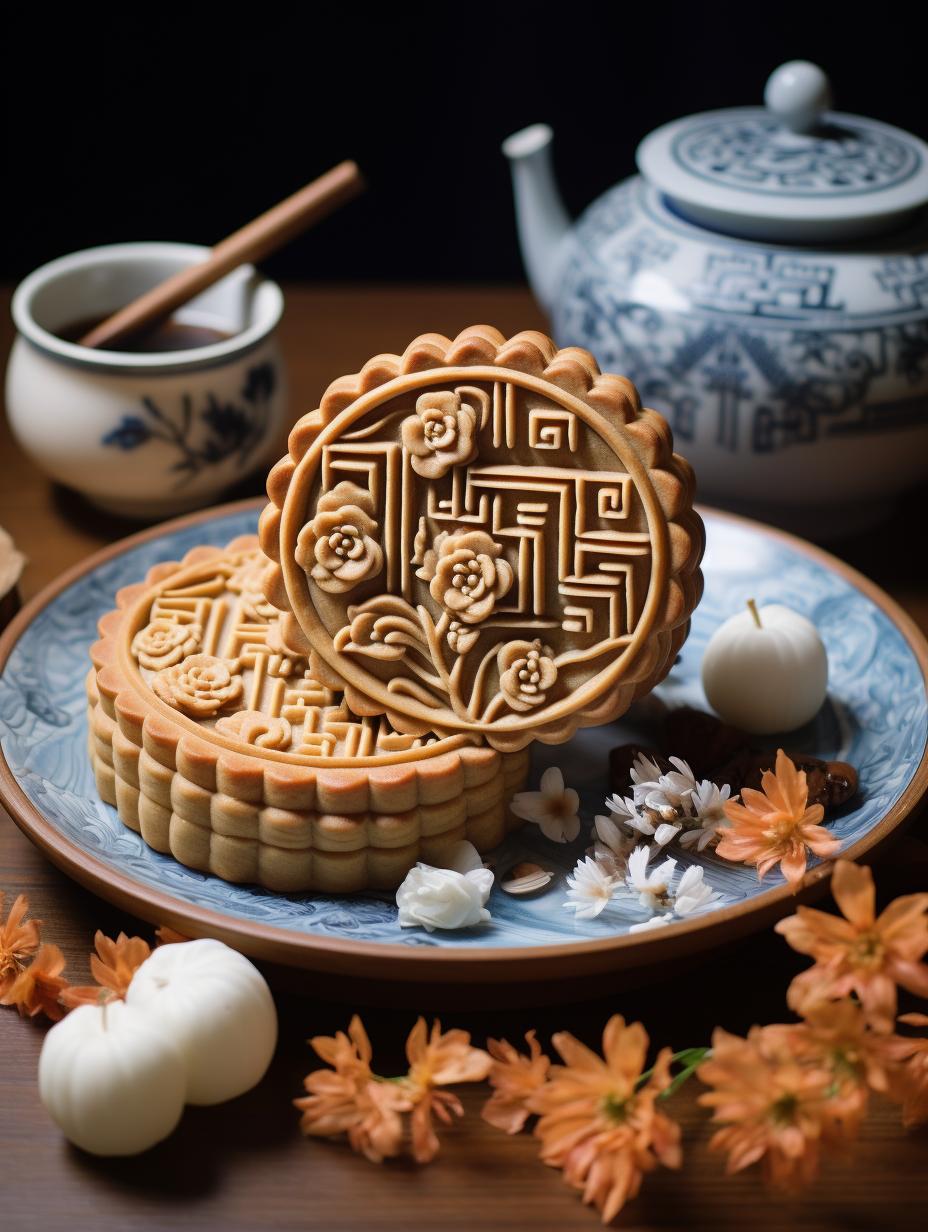 南充美食中秋月饼,中秋节美食月饼高清大图