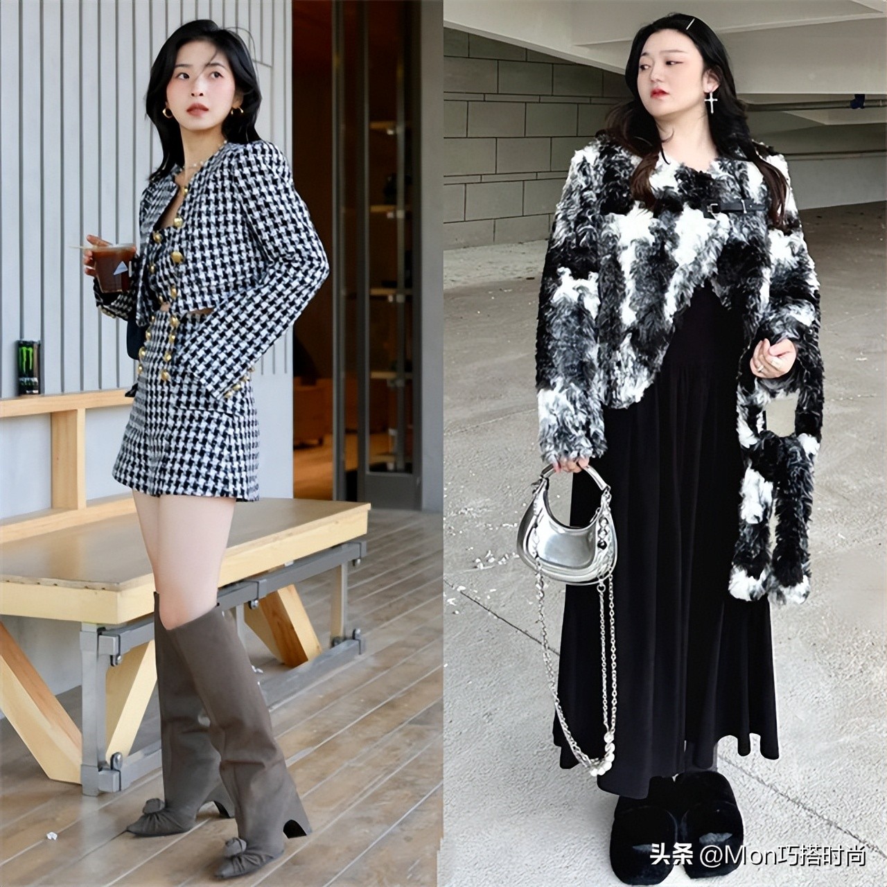 冬天穿半身裙注意什么,冬天裙的正确穿法显瘦又保暖