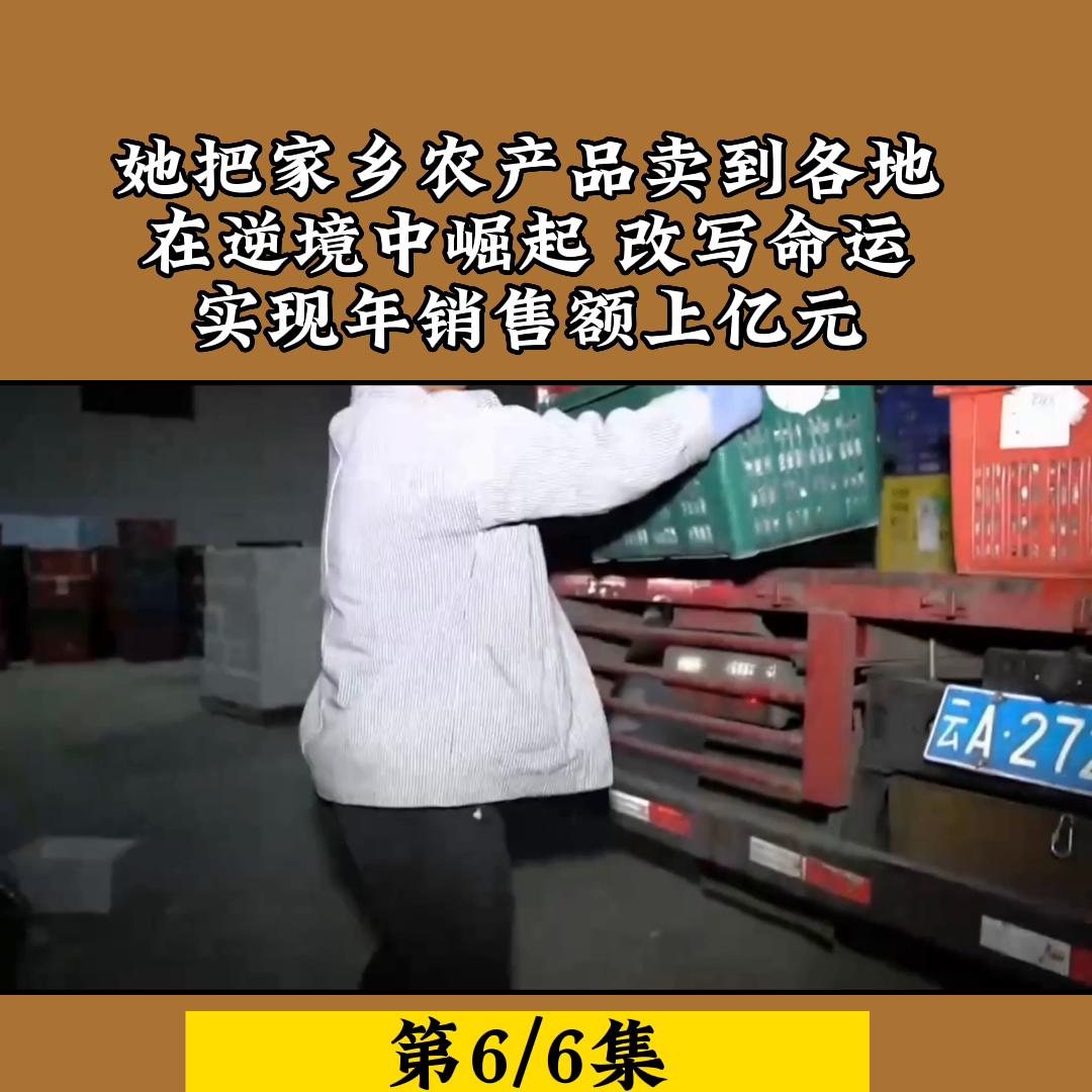 她把家乡农产品卖到各地，在逆境中崛起，改写命运，实现年...