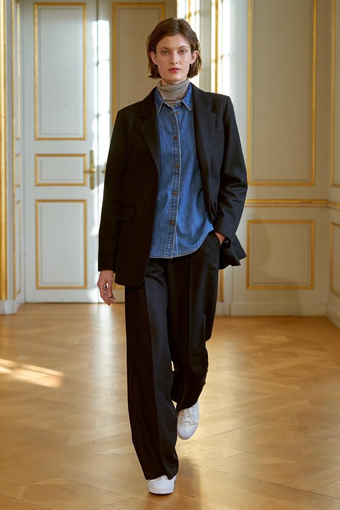 白卫衣叠穿什么衬衣好看,牛仔衬衣单穿叠穿都好看