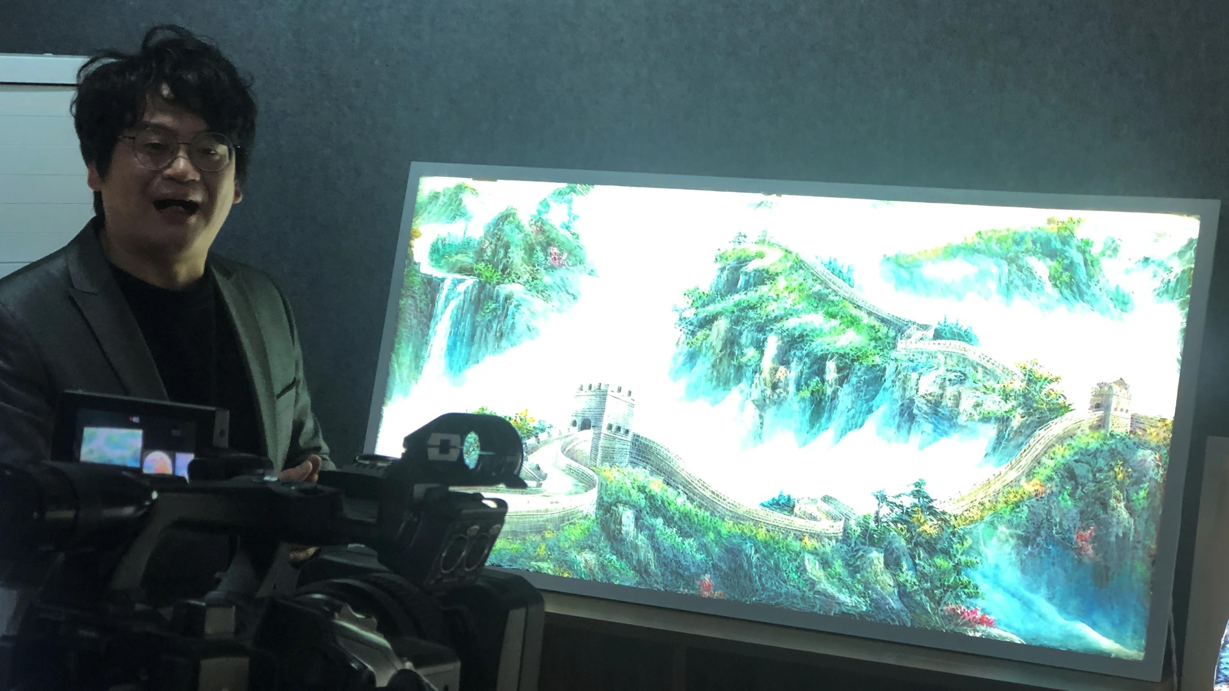 武汉市蔡甸区文艺大讲堂线上直播—盛焰镜画艺术人生