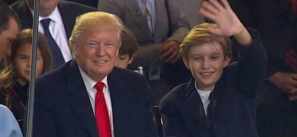 特朗普小儿子巴伦现状,特朗普巴伦现在多少岁了