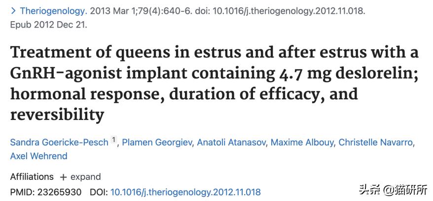 不开刀绝育手术,不打针不手术怎么让母猫绝育