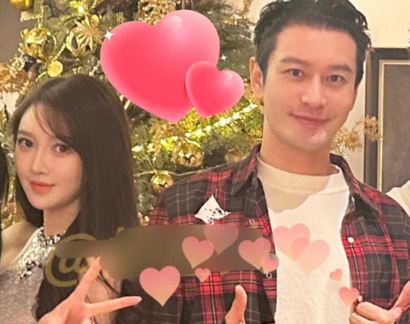 怀旧黄晓明叶珂同框照,黄晓明叶珂首张高清同框合照曝光