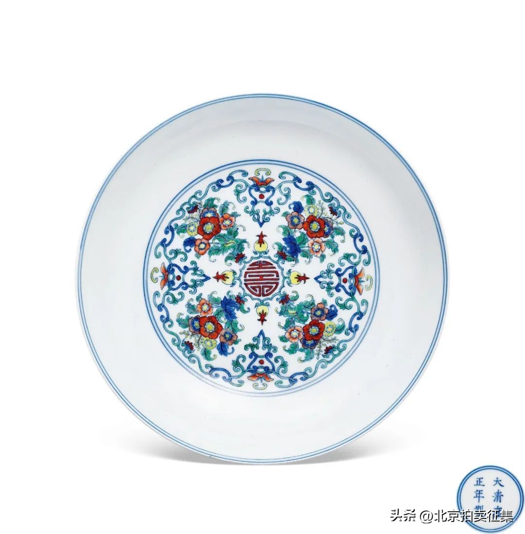 香港嘉德2023年春拍瓷器前十盘点,嘉德春拍清官窑单色釉瓷雅赏