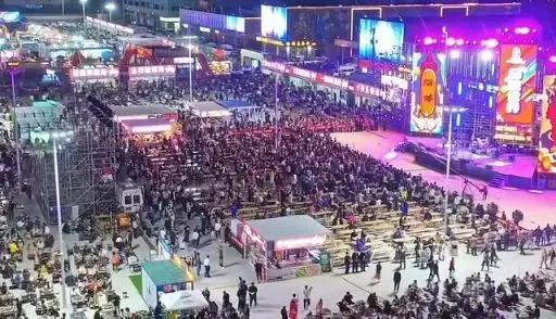 淄博网红烧烤一条街导航,淄博烧烤吸引全国网红前来打卡