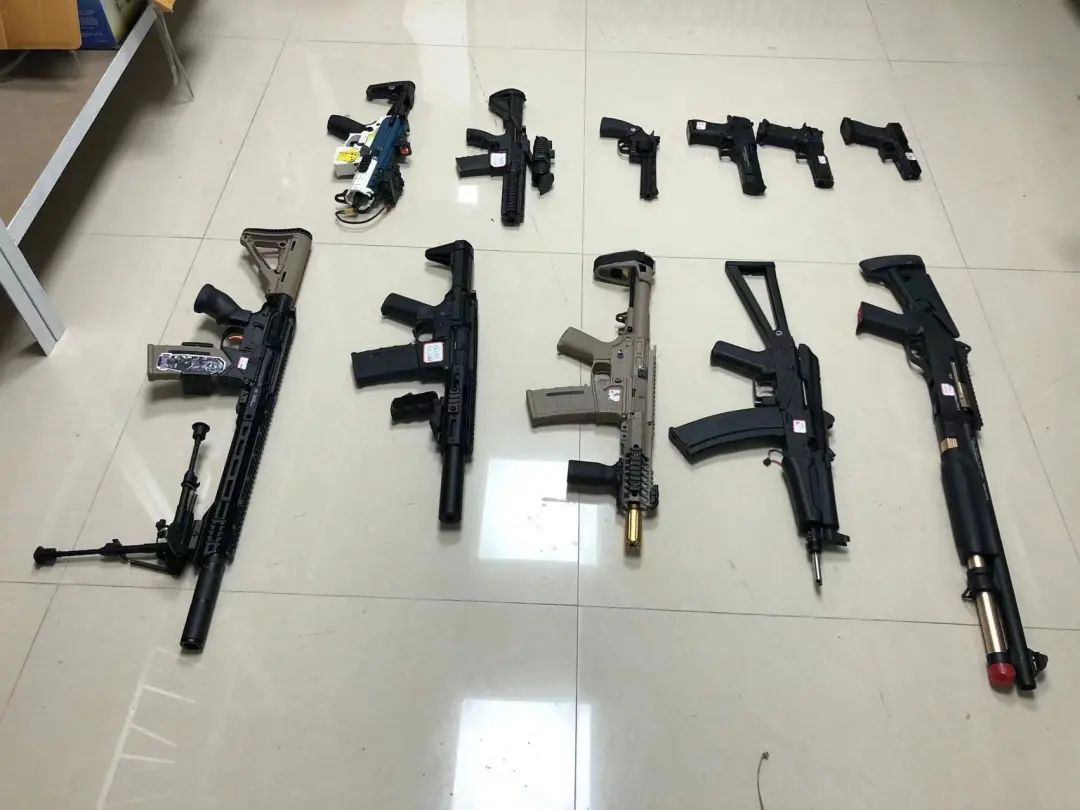 百日行动|甘肃网警打击网络贩卖仿真枪及其配件违法活动