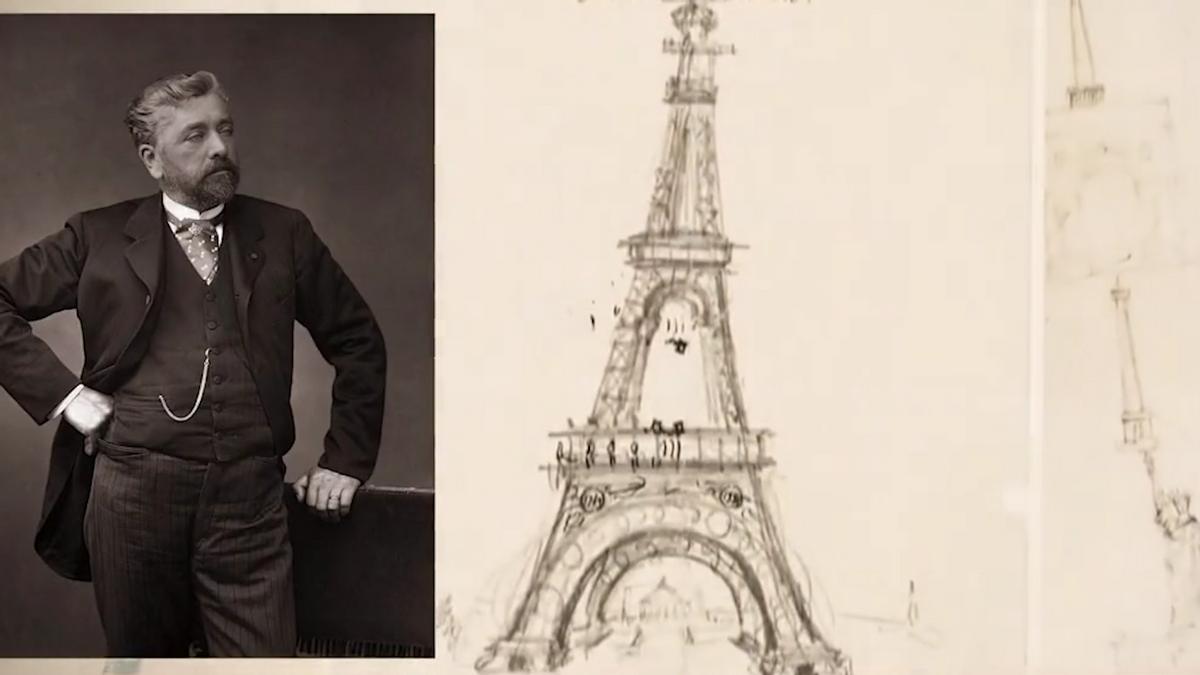 埃菲尔铁塔进化史,埃菲尔铁塔为什么两年就建好了