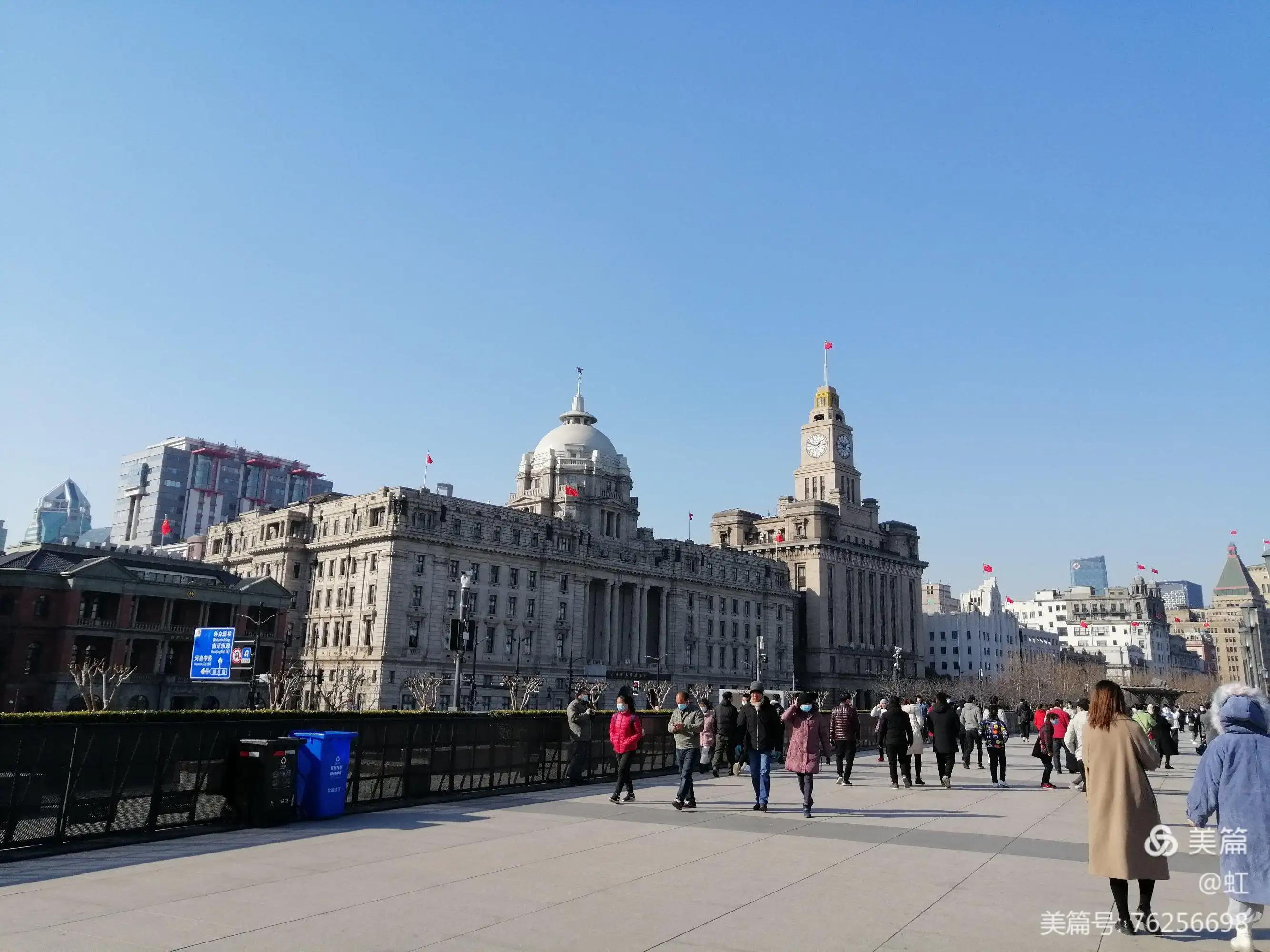 上海外滩带你欣赏不一样的风景,漫步在外滩看风景