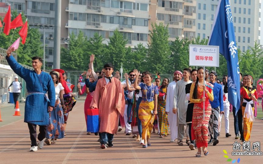 经贸学院运动会盛大开幕,最盛大的大学运动会