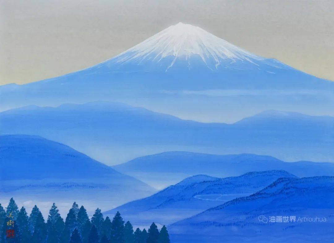 野地美树子手绘油画,日本画家奈良美智作品图