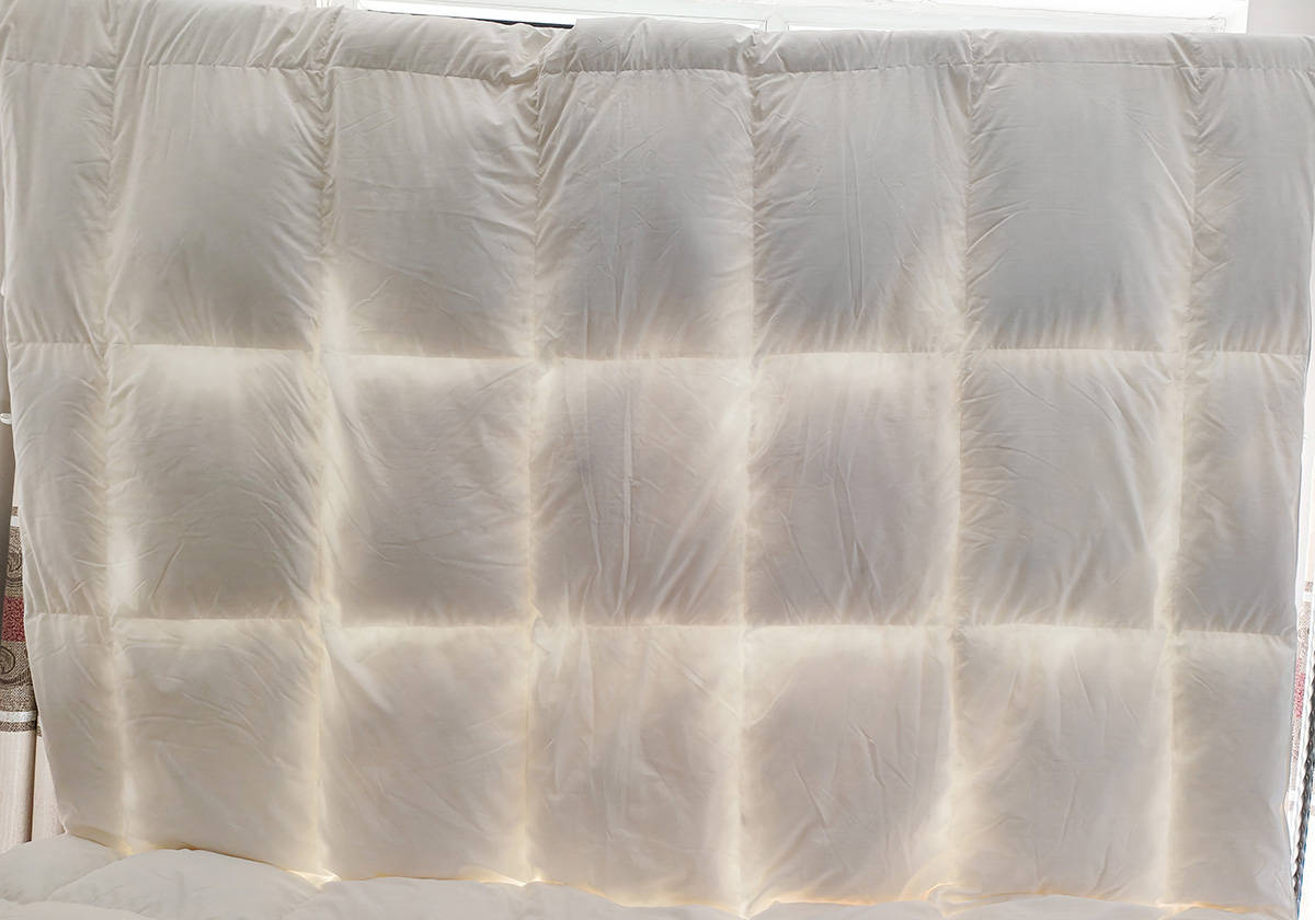 冬天盖鹅绒被暖和吗,夏天睡鹅绒被的体验