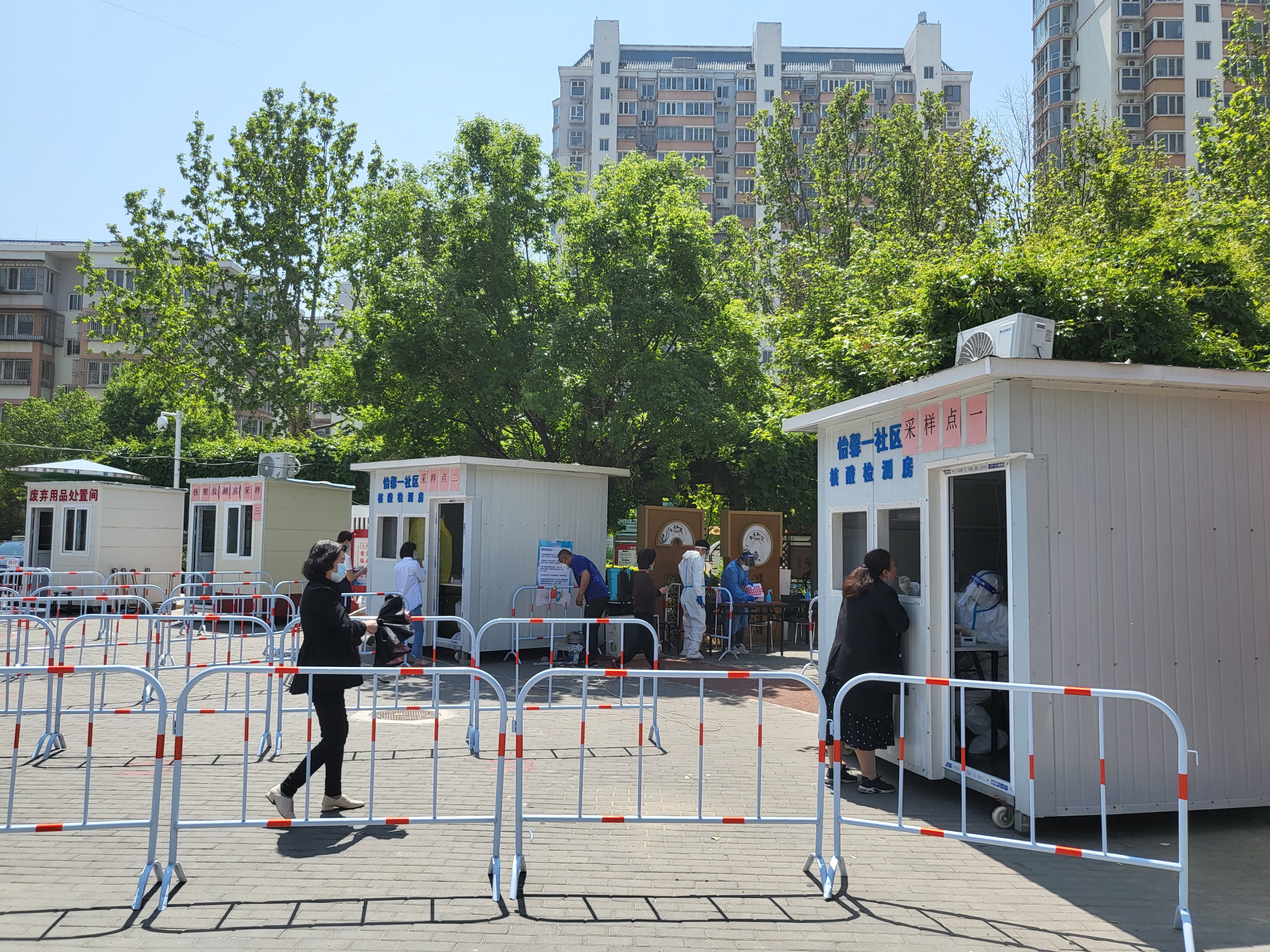 空调房、绿豆汤···顺义胜利街道采样点全部暖心“升级”