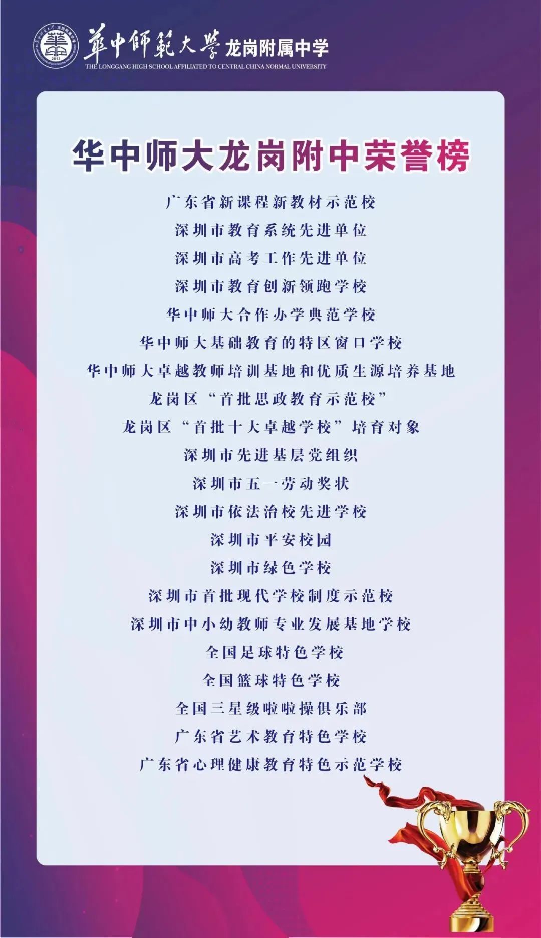 华中师大龙岗附中历任校长,华师附中深圳龙岗校区校长