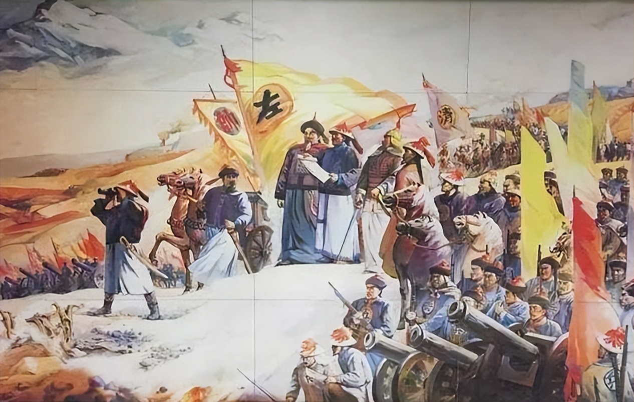 左宗棠收复新疆伤亡多少人,左宗棠收复新疆损失多少人