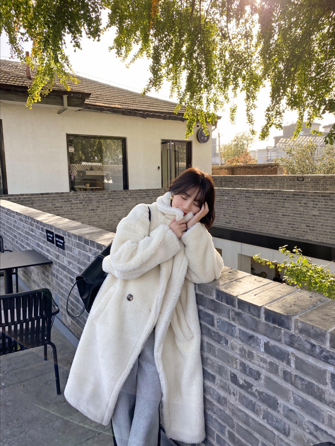 秋冬季高级感羊羔绒外套慵懒风,软糯糯羊羔绒外套