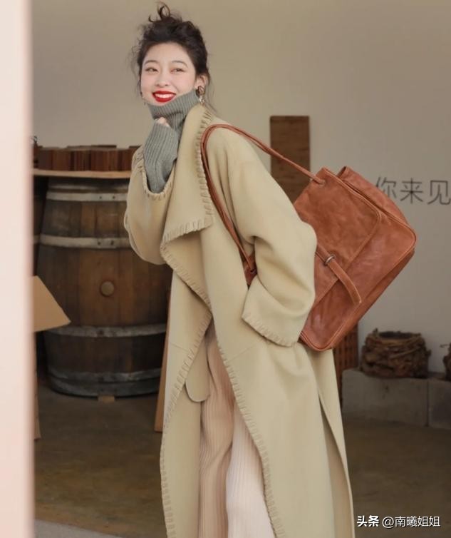 今年最火直筒裤保暖,好看又暖和的毛裤