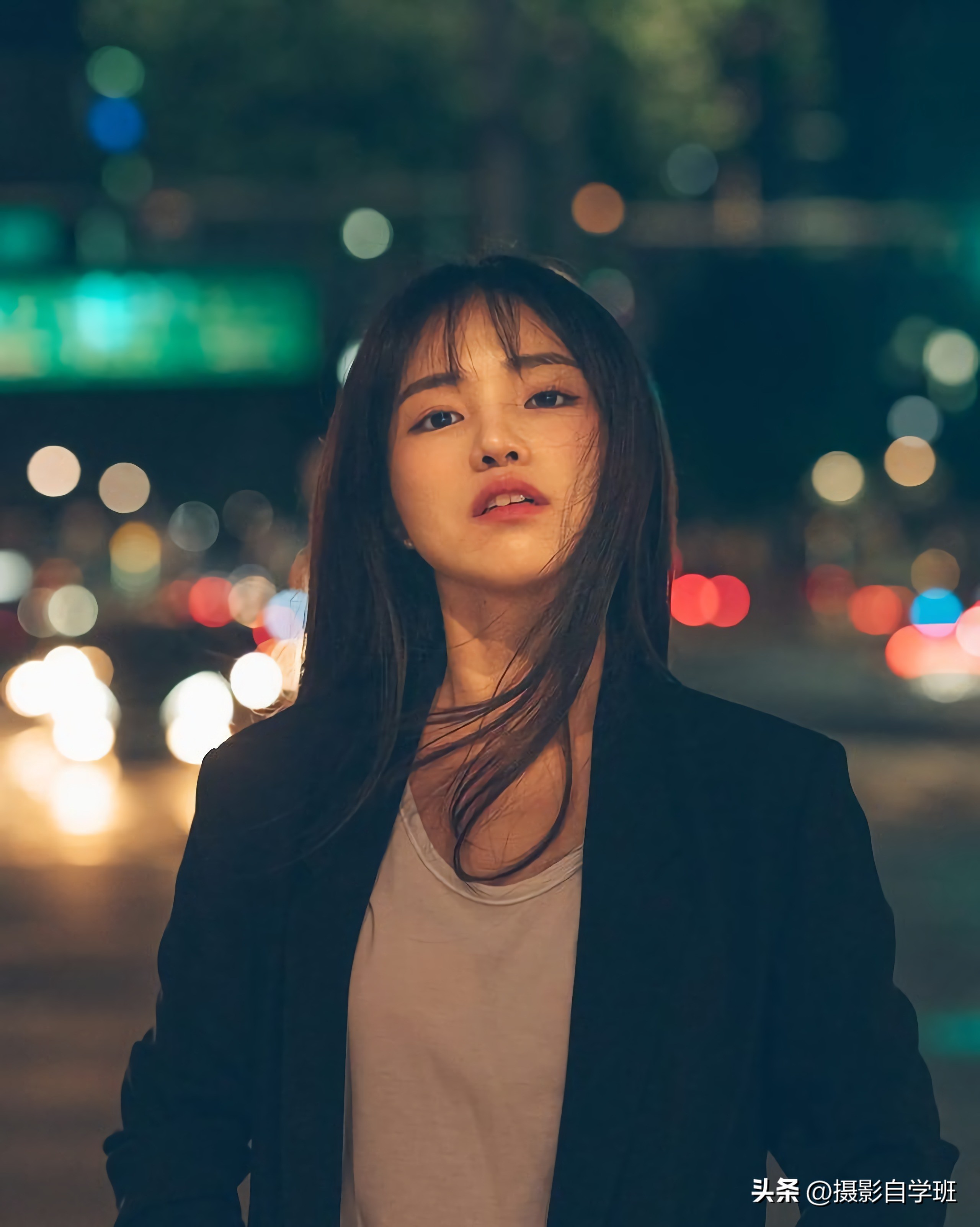 拍夜景照片这7个摄影技巧要记住,夜景人像如何用光