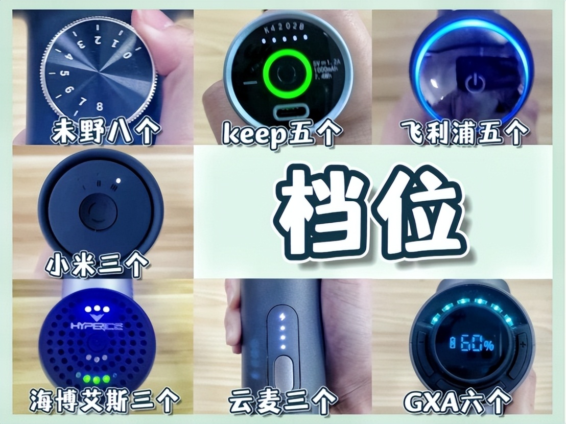 小米筋膜枪选择推荐,2023筋膜枪推荐