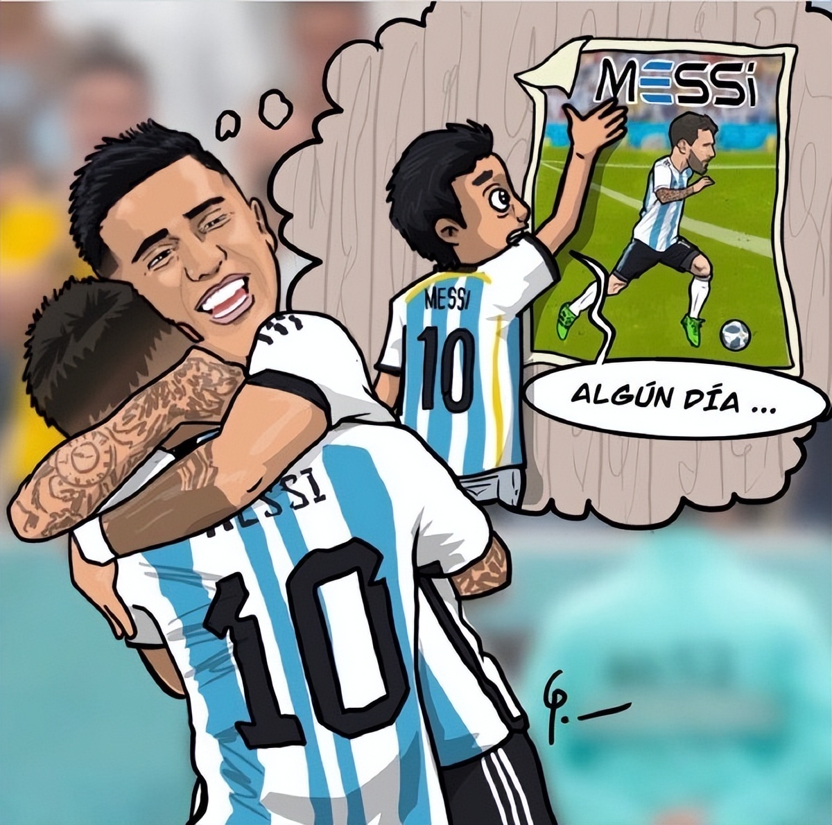 河床双子星是梅西的惊喜！那个写诗少年，成了阿根廷中场大腿