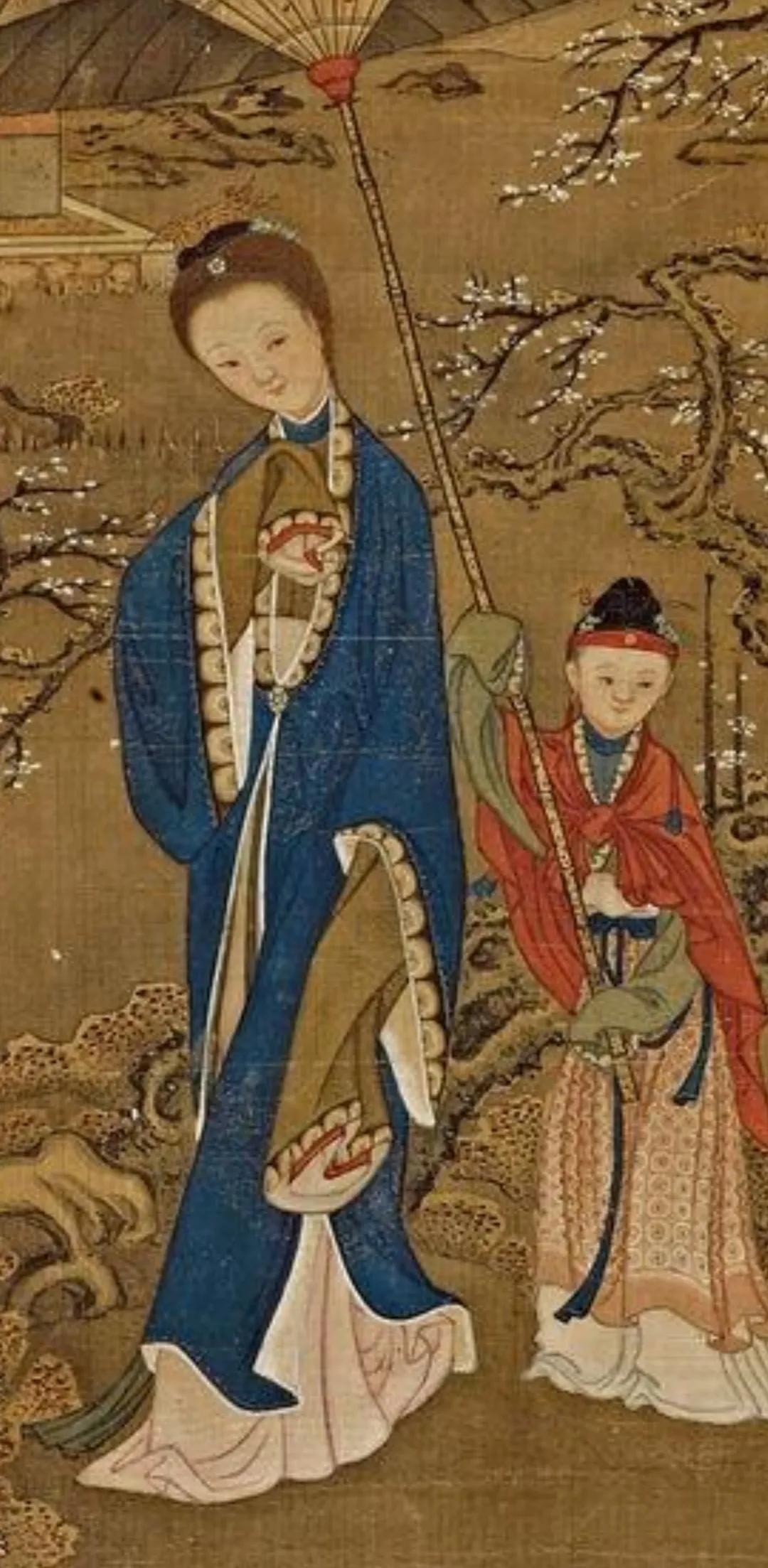 清冷枚仕女图绢本,清冷枚简介