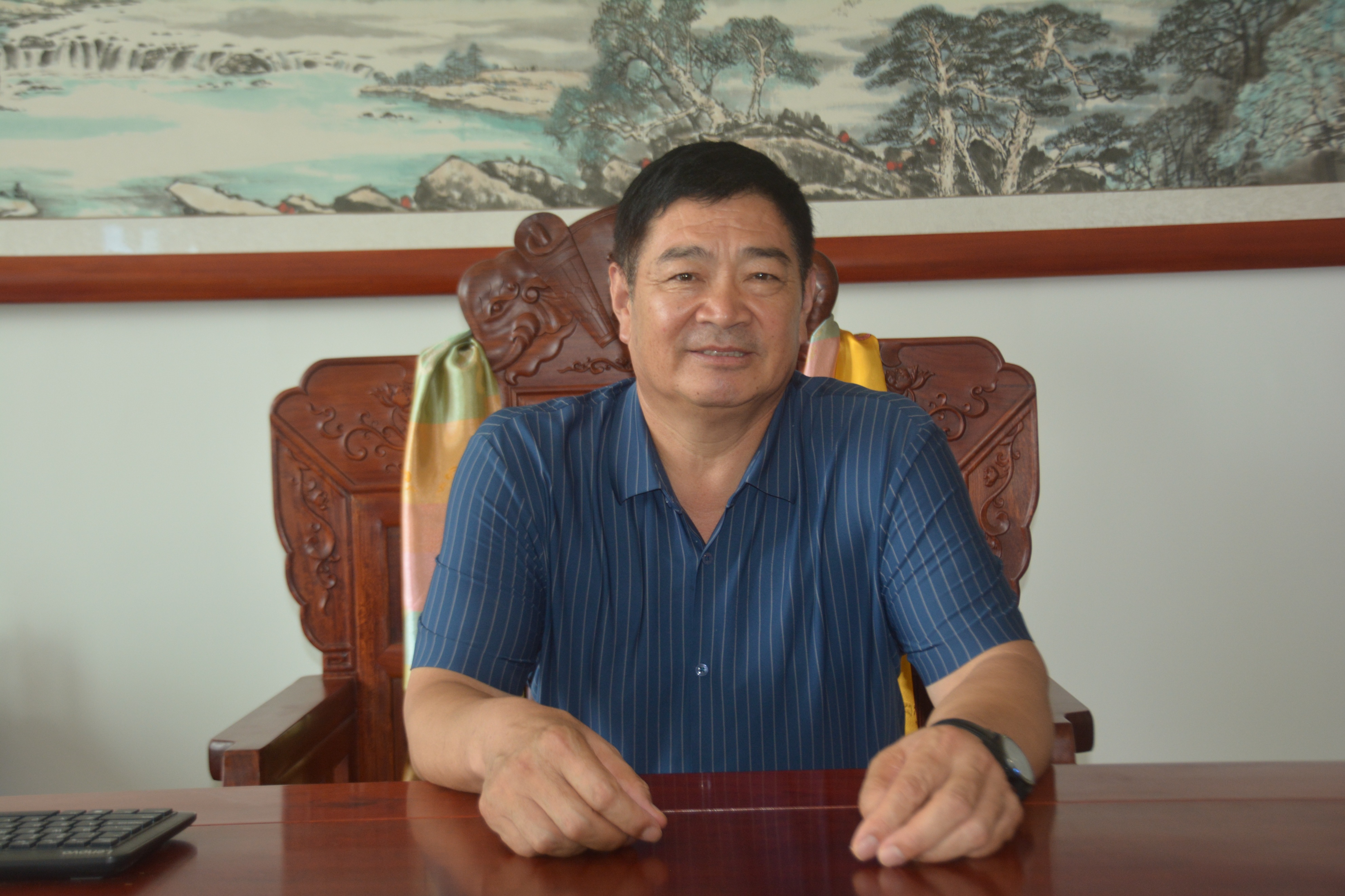 清风杂志社东营通联站到东营陆达物流有限责任公司调研