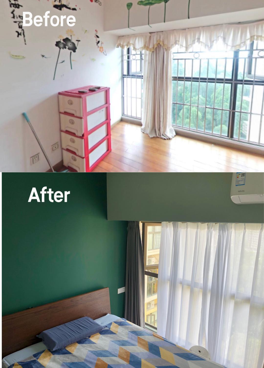 深圳装修89㎡装修深圳旧房翻新参考案例