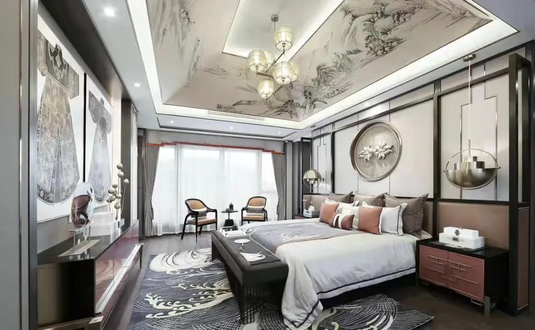 昆仑樾6.8米横厅装修效果图,青岛昆仑樾户型图