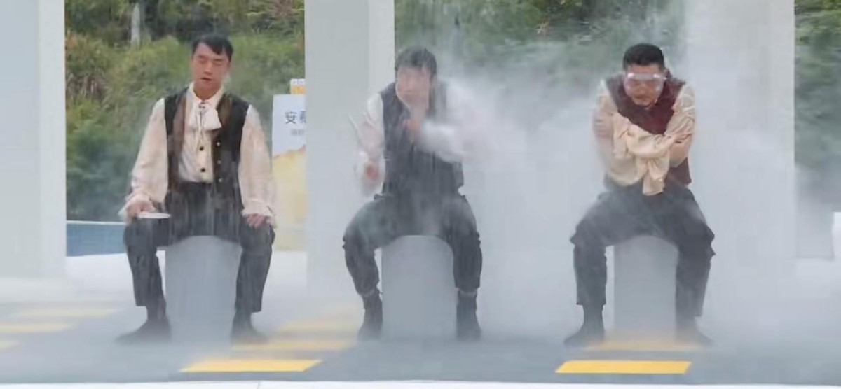 跑男生态篇这期撕名牌环节,跑男综艺游戏片段