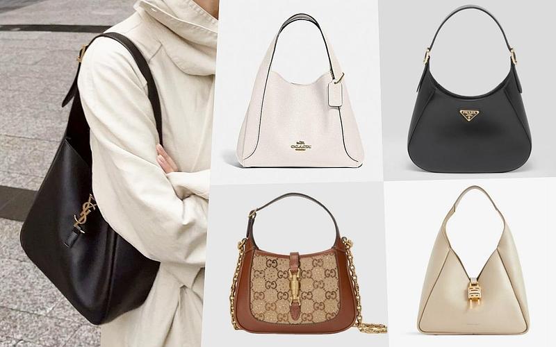 流浪包大容量高级感秋冬长肩带,2023秋冬新款流浪包