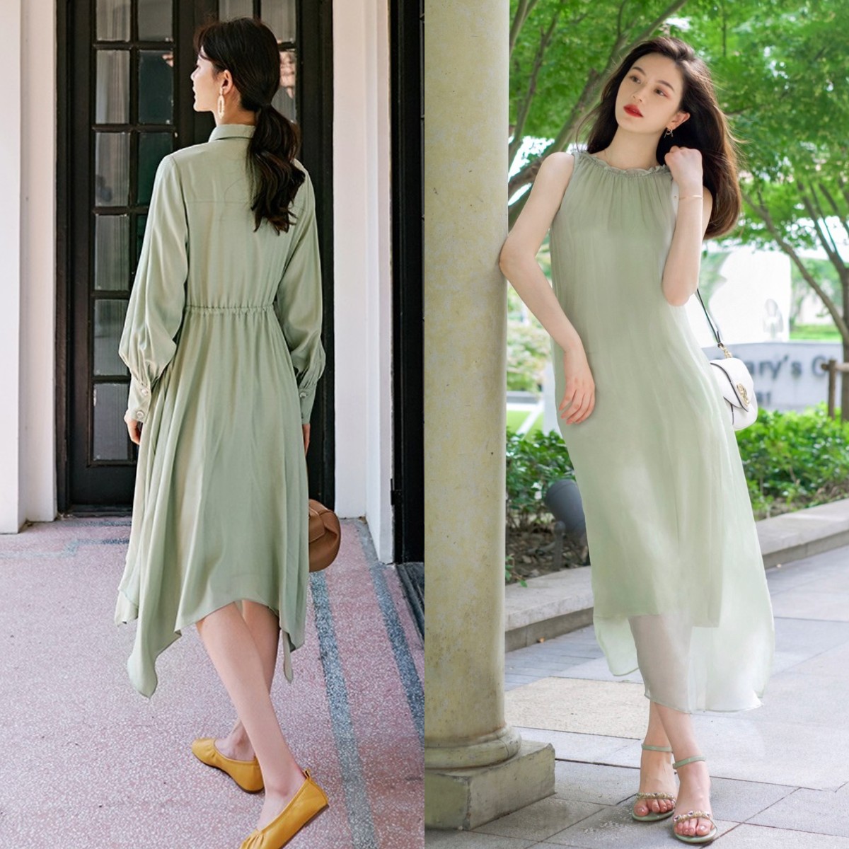 又到穿裙子的季节了夏季穿搭,今年流行穿这4种裙子