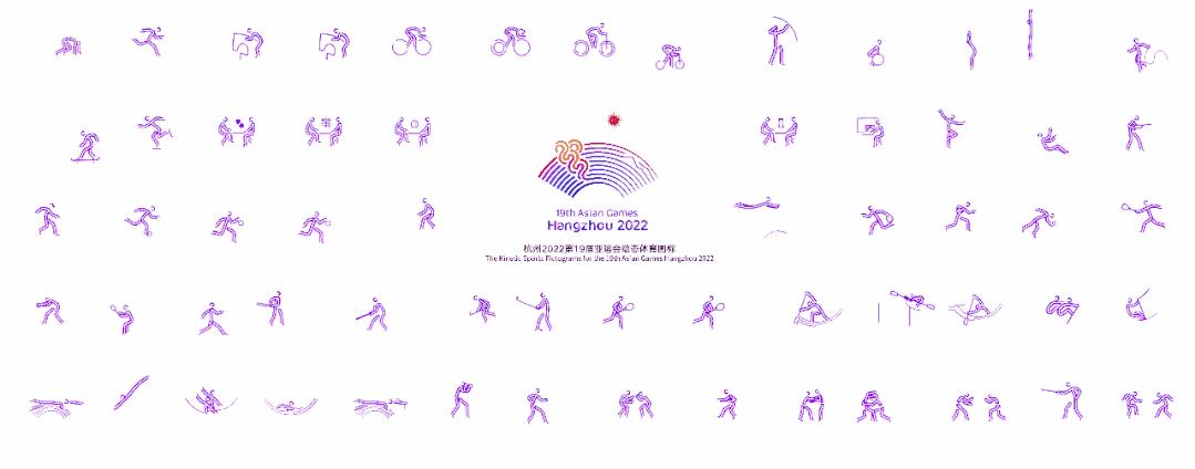 杭州亚运会吉祥物图标,杭州亚运会体育图标有什么特点